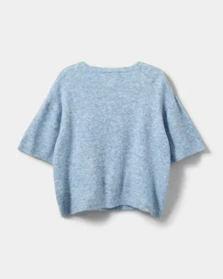 CERINSY KNIT - Light Blue Melange