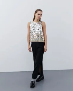 CHERISW TOP - Rose Sand