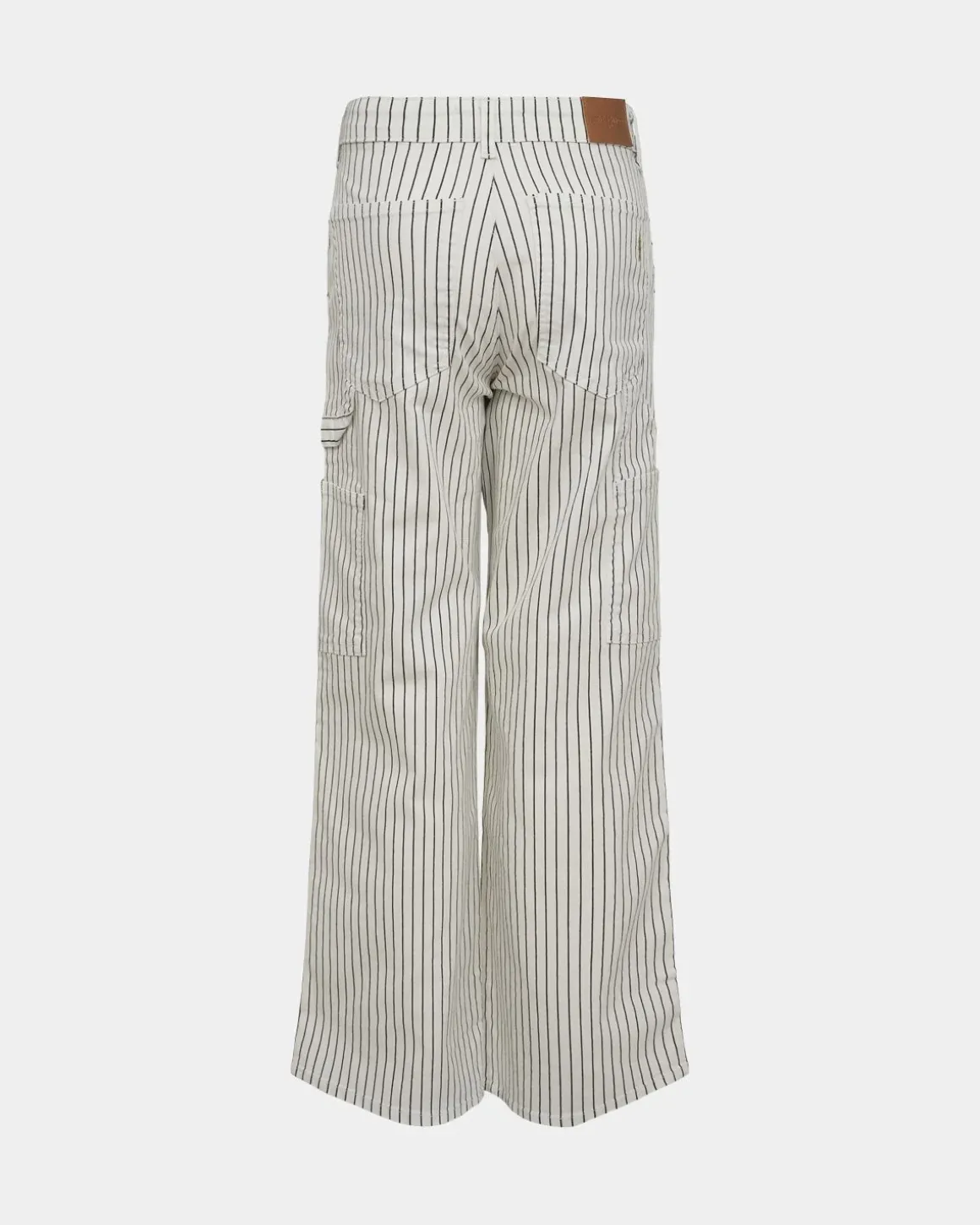 CIANNASY JEANS - Off White Striped
