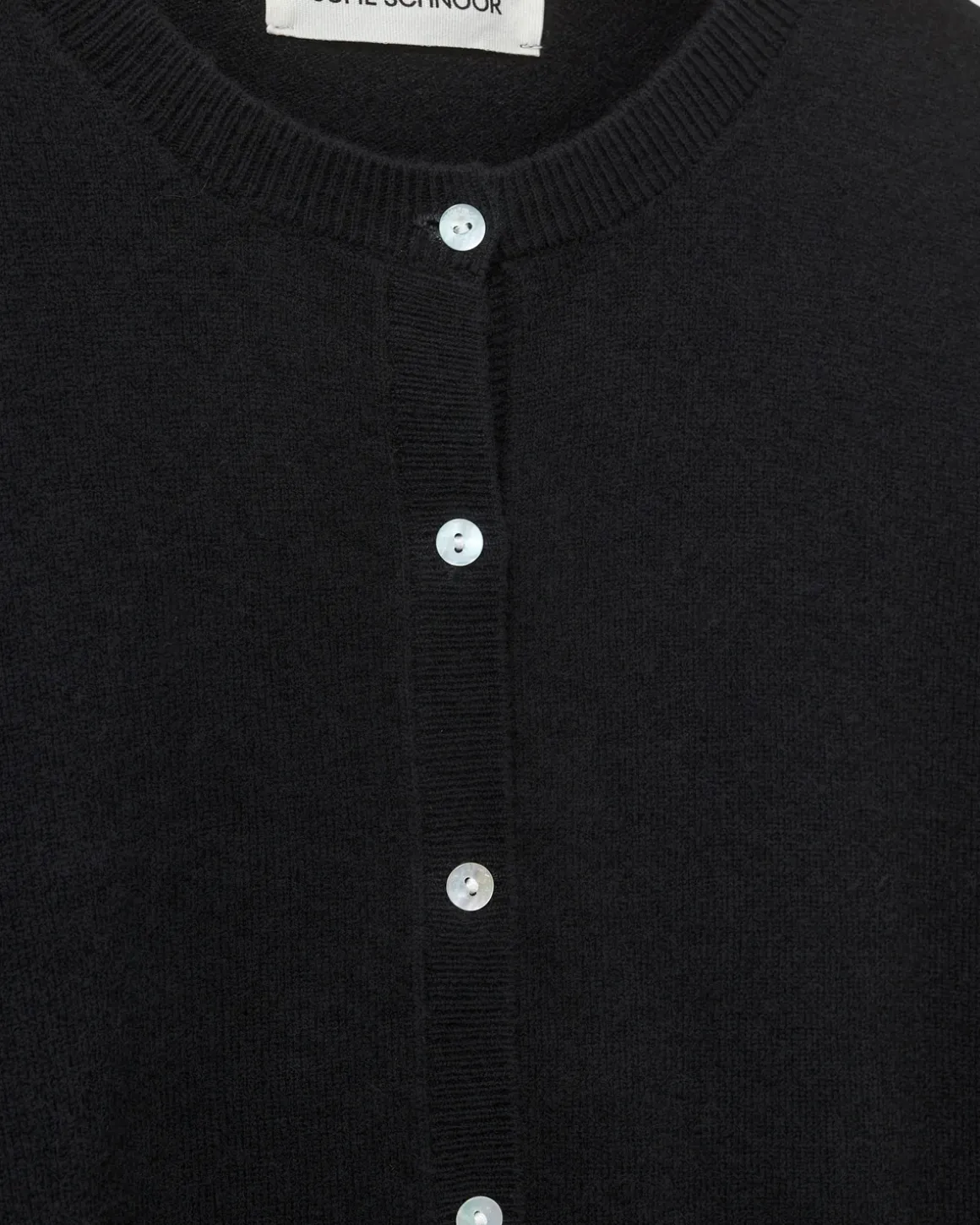 CISSESW CARDIGAN - Black