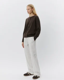 CISSESW CARDIGAN - Brown Fudge
