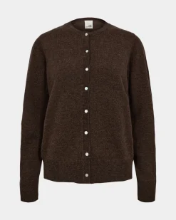 CISSESW CARDIGAN - Brown Fudge