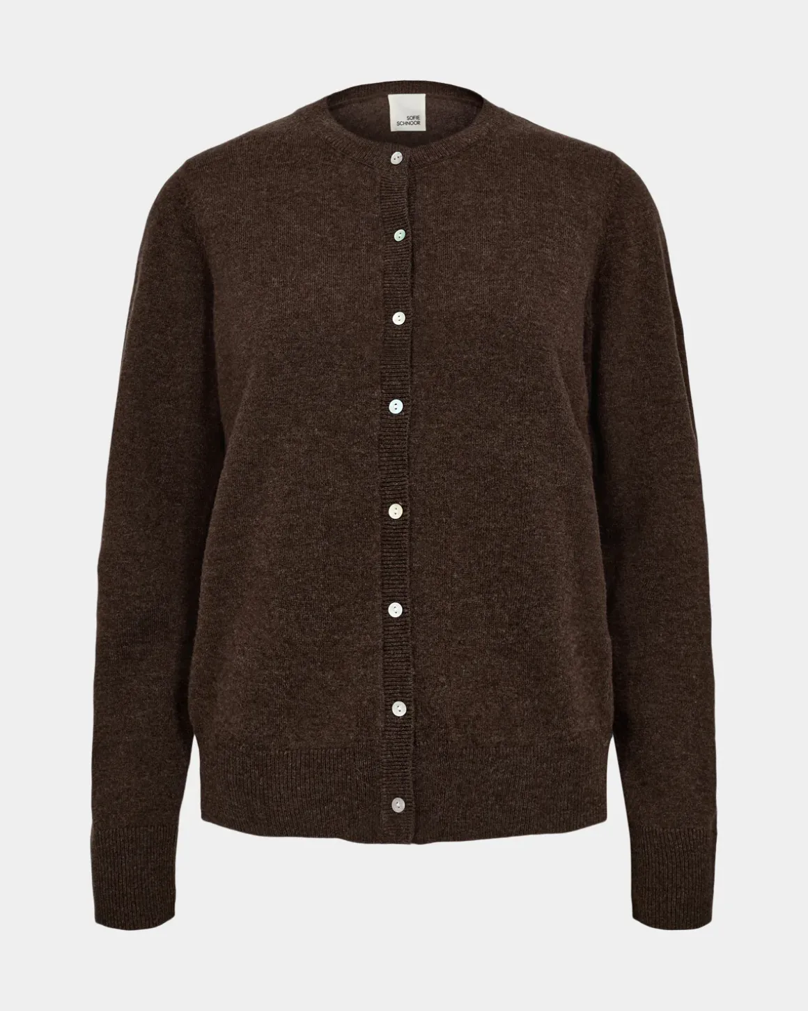 CISSESW CARDIGAN - Brown Fudge