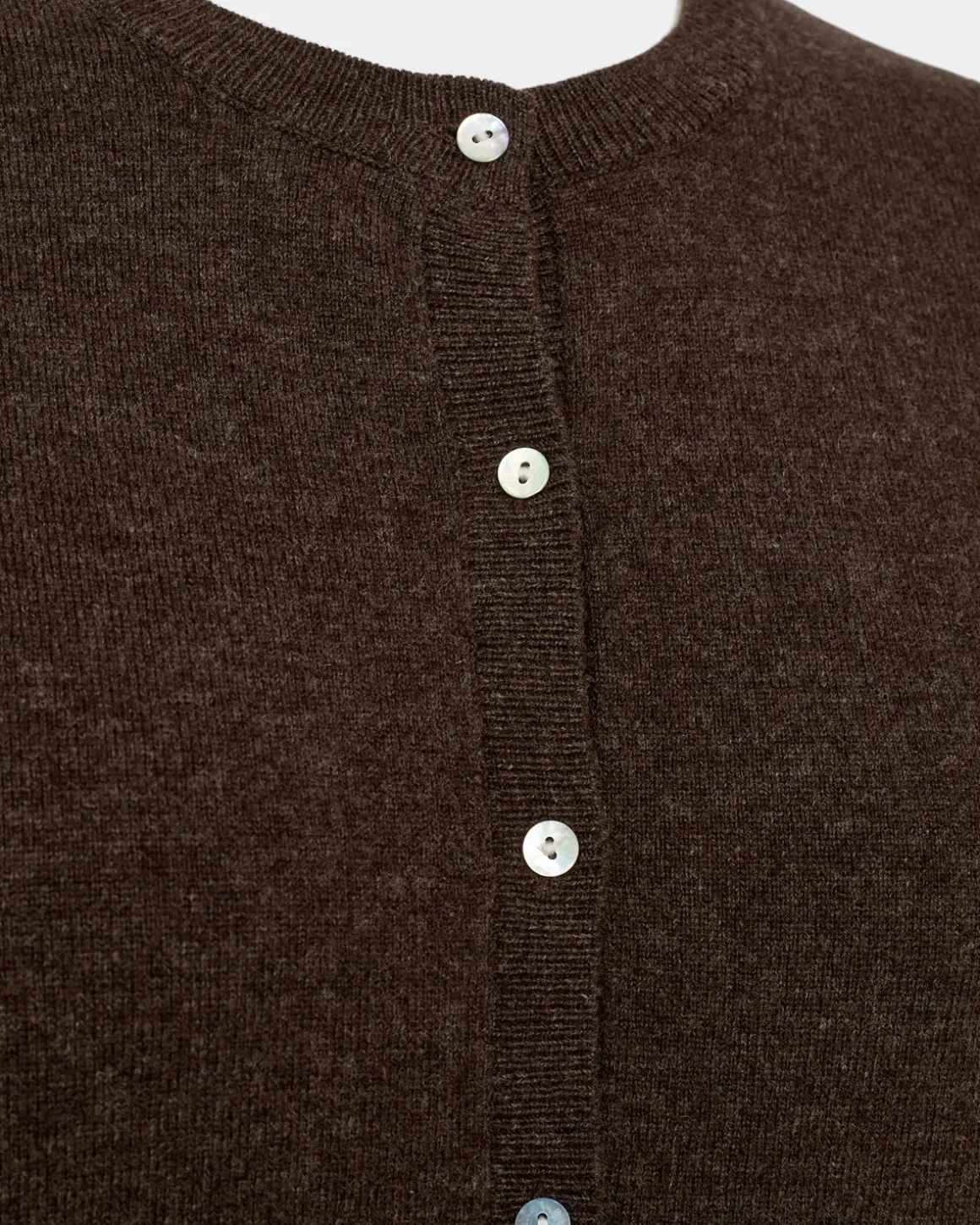 CISSESW CARDIGAN - Brown Fudge