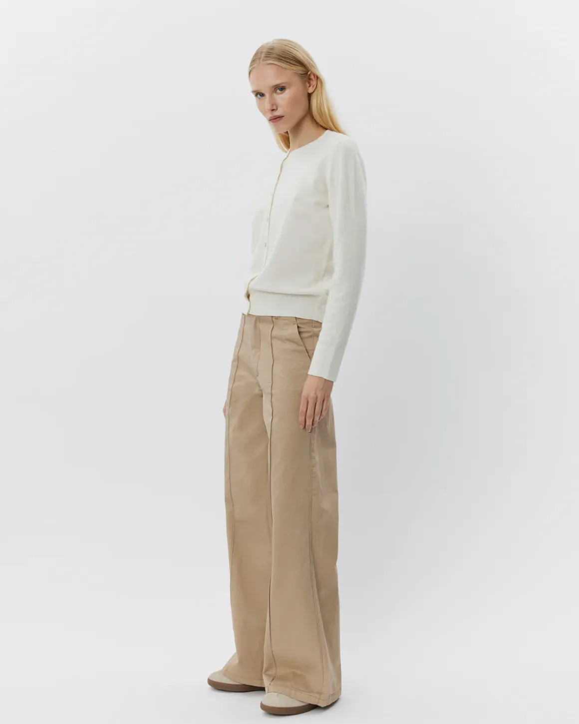 CISSESW CARDIGAN - Off white