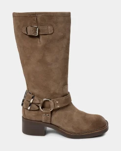 CLARISSASW BOOT - Dark sand