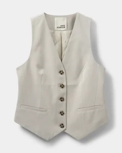 CLEOHSW VEST - Off white