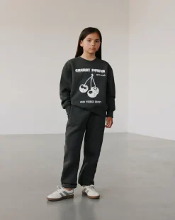 COSMASY SWEATPANTS - Dark grey melange