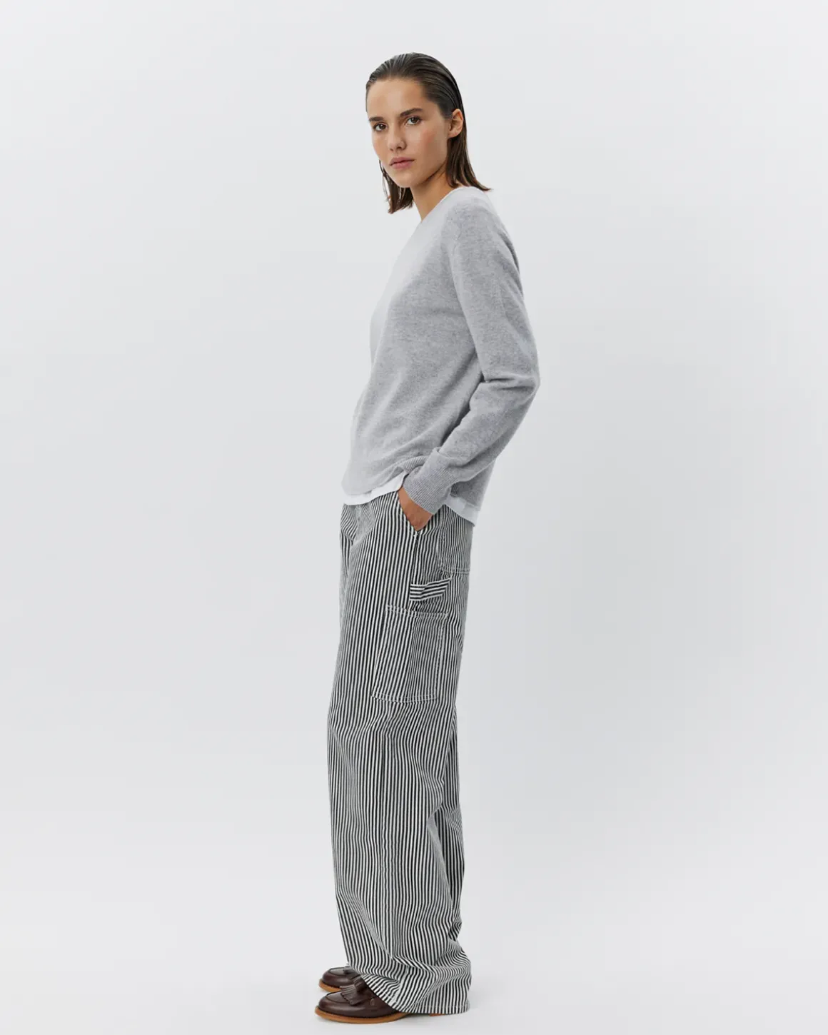 DELIASW KNIT - Grey melange