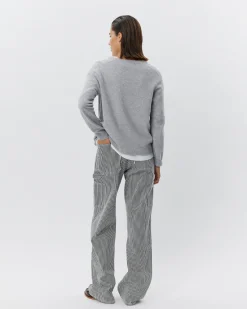DELIASW KNIT - Grey melange