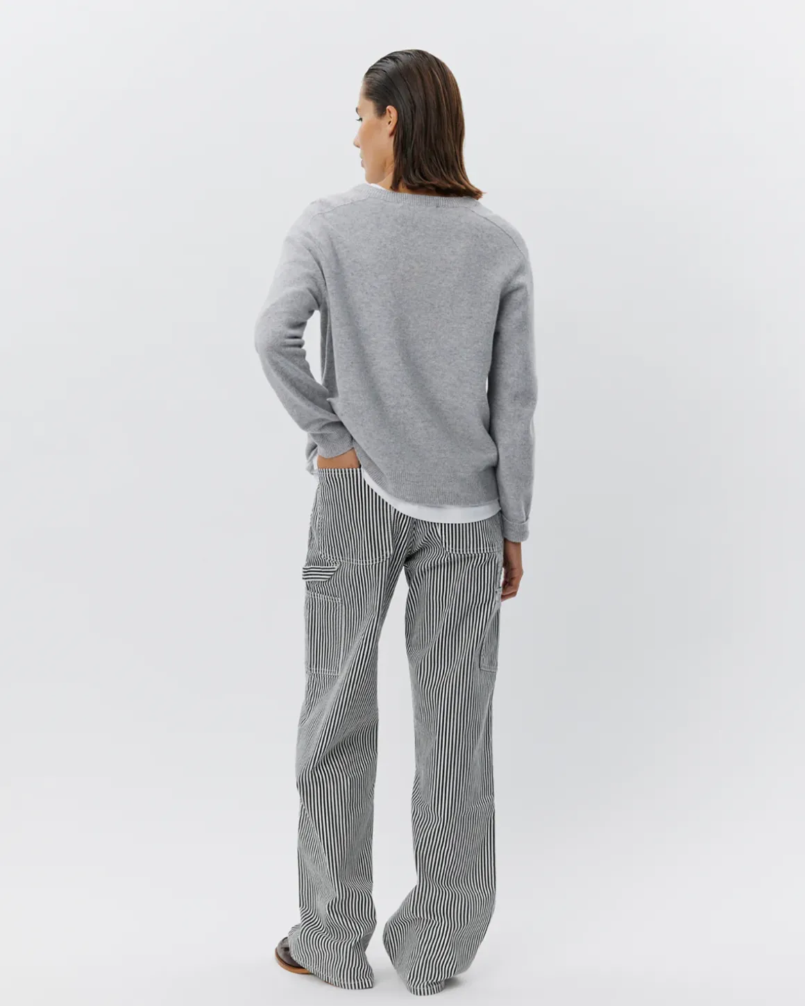 DELIASW KNIT - Grey melange