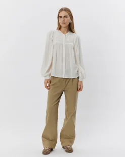 DELILAHSW SHIRT - Snow white