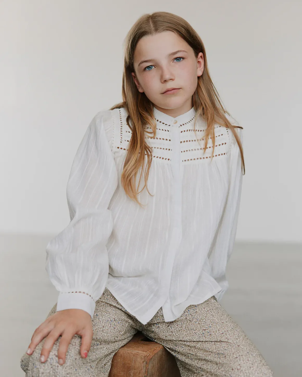 DELILAHSW SHIRT - Snow white