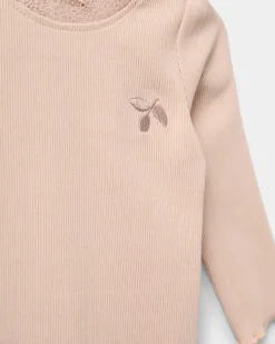 DICTESB BODYSTOCKING - Leaf Light rose