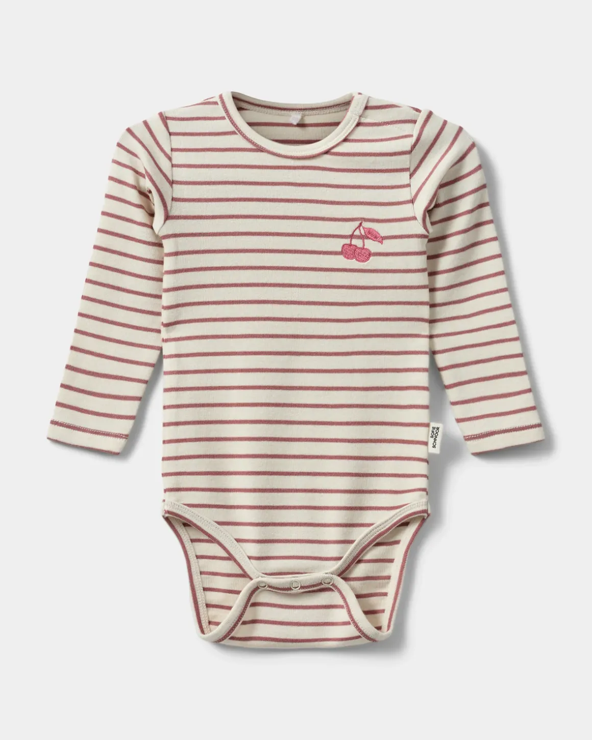 DICTESB BODYSTOCKING - Off White Striped