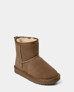 DICTESY TEDDY BOOT - Dark sand