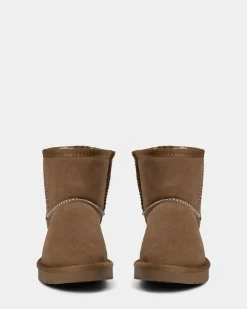 DICTESY TEDDY BOOT - Dark sand