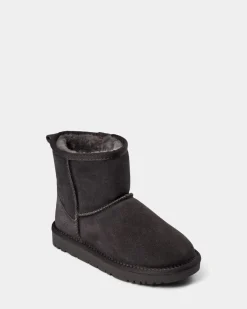 DICTESY TEDDY BOOT - Dark grey