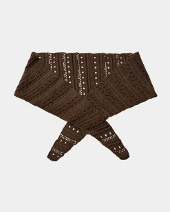 DINASW SCARF - Brown