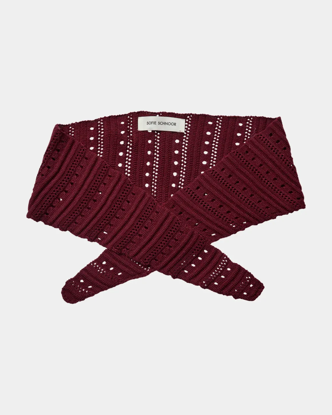 DINASW SCARF - Burgundy