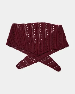 DINASW SCARF - Burgundy