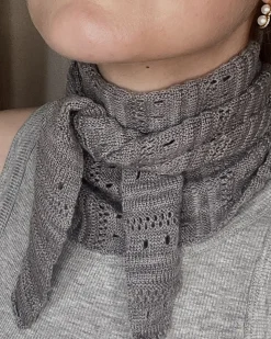 DINASW SCARF - Grey melange