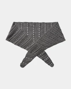DINASW SCARF - Grey melange