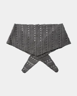 DINASW SCARF - Grey melange