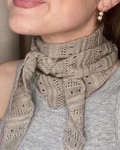 DINASW SCARF - Light Brown