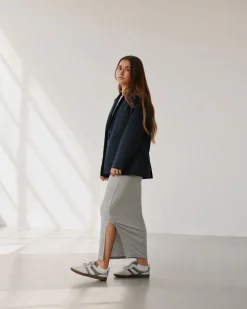 DIZASY SKIRT - Grey melange