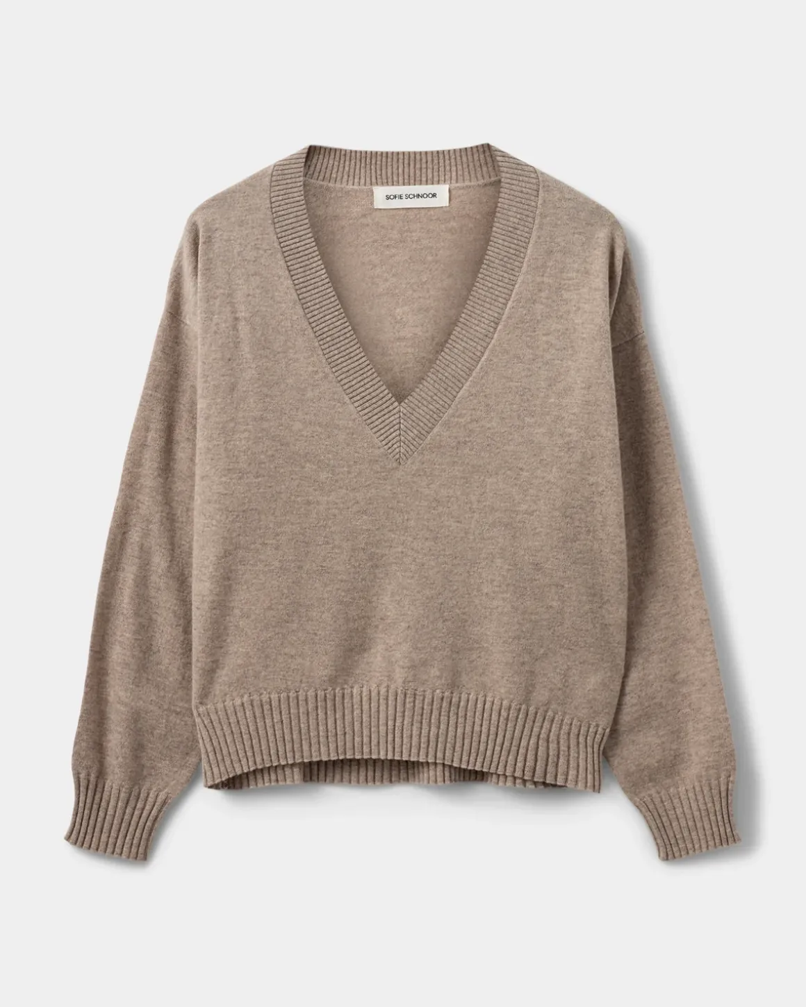 EDENSW SWEATER - Brown melange
