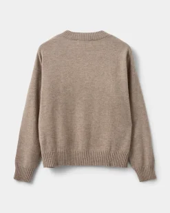 EDENSW SWEATER - Brown melange