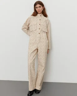 EILASW JUMPSUIT - Antique White