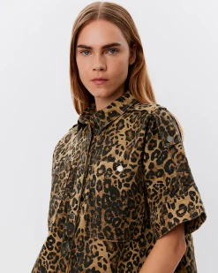 ELARASW SHIRT - Leopard