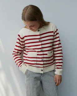 ELCIASY CARDIGAN - Red
