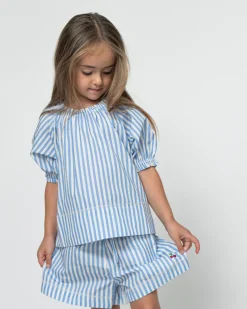 ElinSK Blouse - Blue