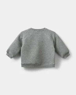 ELISSB SWEATSHIRT - Grey melange