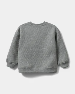 ELISSK SWEATSHIRT - Grey melange
