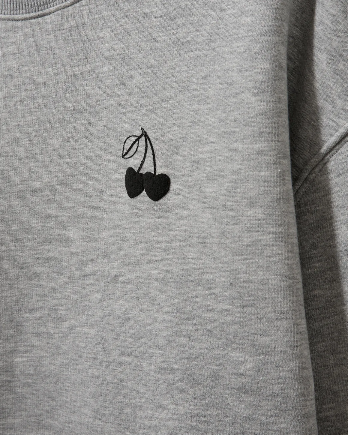 ELISW SWEATSHIRT - Grey melange
