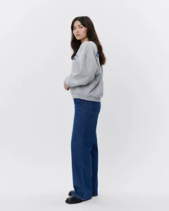 ELISW SWEATSHIRT - Grey mel