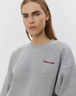 ELISW SWEATSHIRT - Grey melange
