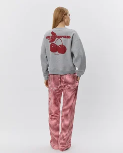 ELISW SWEATSHIRT - Grey melange