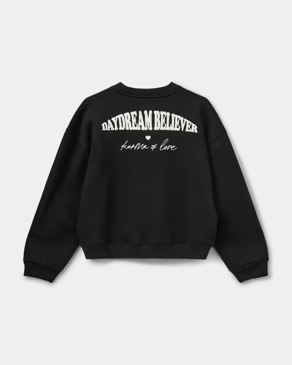 ELISW SWEATSHIRT - Washed black