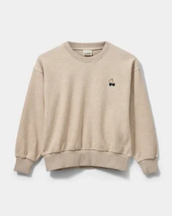ELISY SWEATSHIRT - Beige Melange