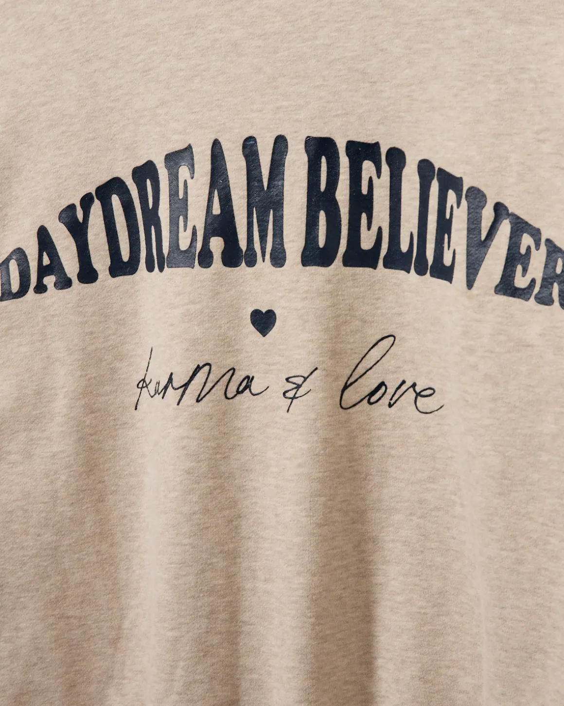 ELISY SWEATSHIRT - Beige Melange