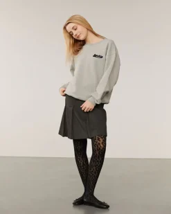 ELISY SWEATSHIRT - Grey melange