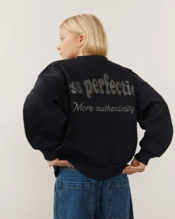 ELISY SWEATSHIRT - Navy Blue