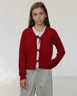 ELLASY CARDIGAN - Red