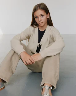 ELLASY CARDIGAN - Sand.