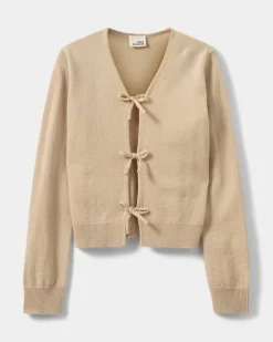 ELLASY CARDIGAN - Sand.